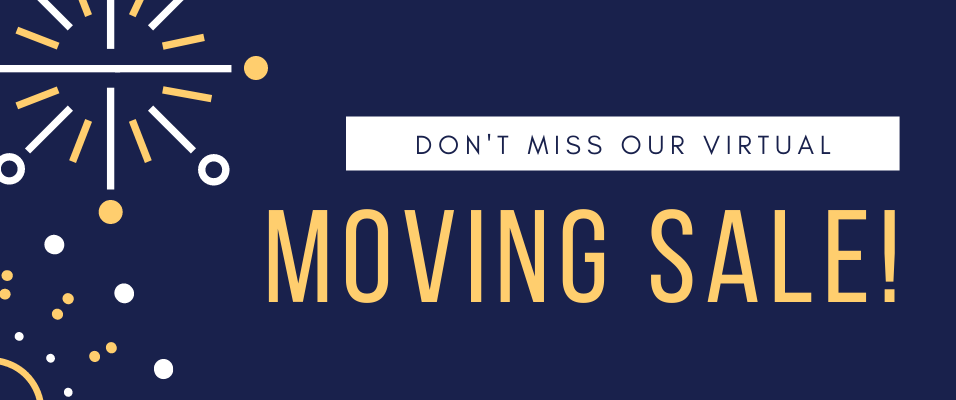 Graphic for KP Designs' Moving Sale