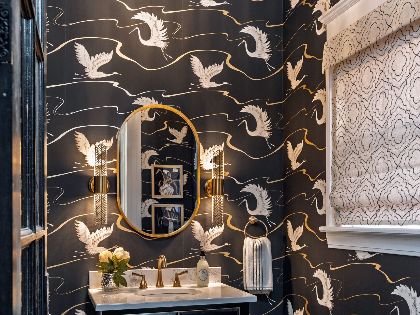 Elegant Noir Victorian Bath